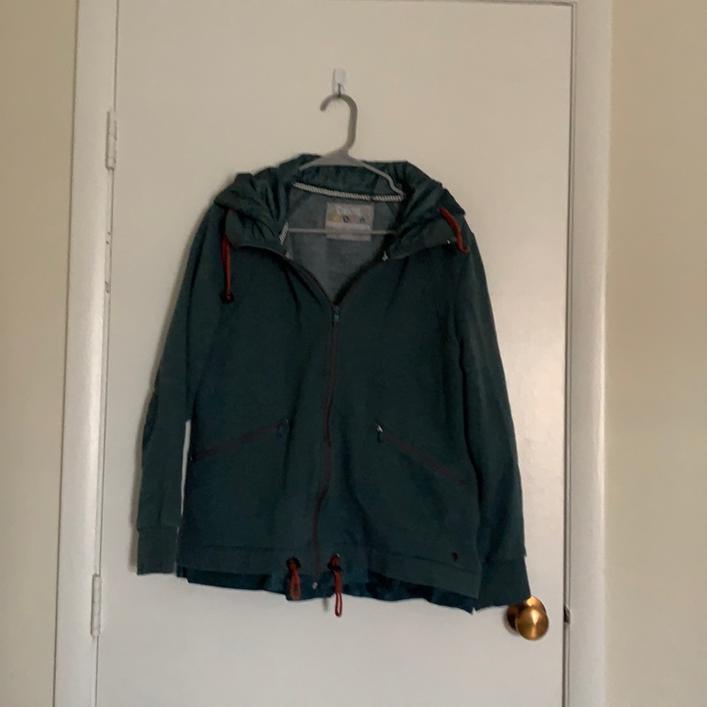 Dark Green Rain Coat